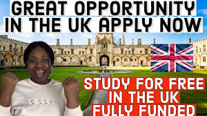 Study in the UK for Free: Top Fully Funded Scholarships